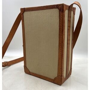 VTG Exposures Wine Carrying Case Canvas Brown Leather Adjustable Strap
